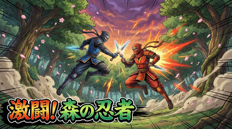 91原创动作视频 - 忍者森林激战